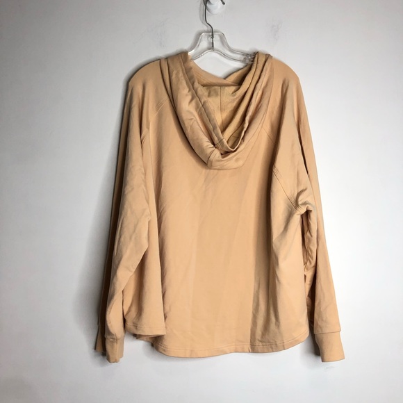 NWT Athleta boardwalk high hip hoodie in buttery beige SZ 3X. A25 - Picture 4 of 9